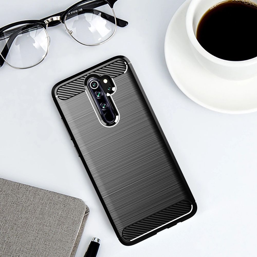 CARBON case for XIAOMI Redmi Note 8 Pro black