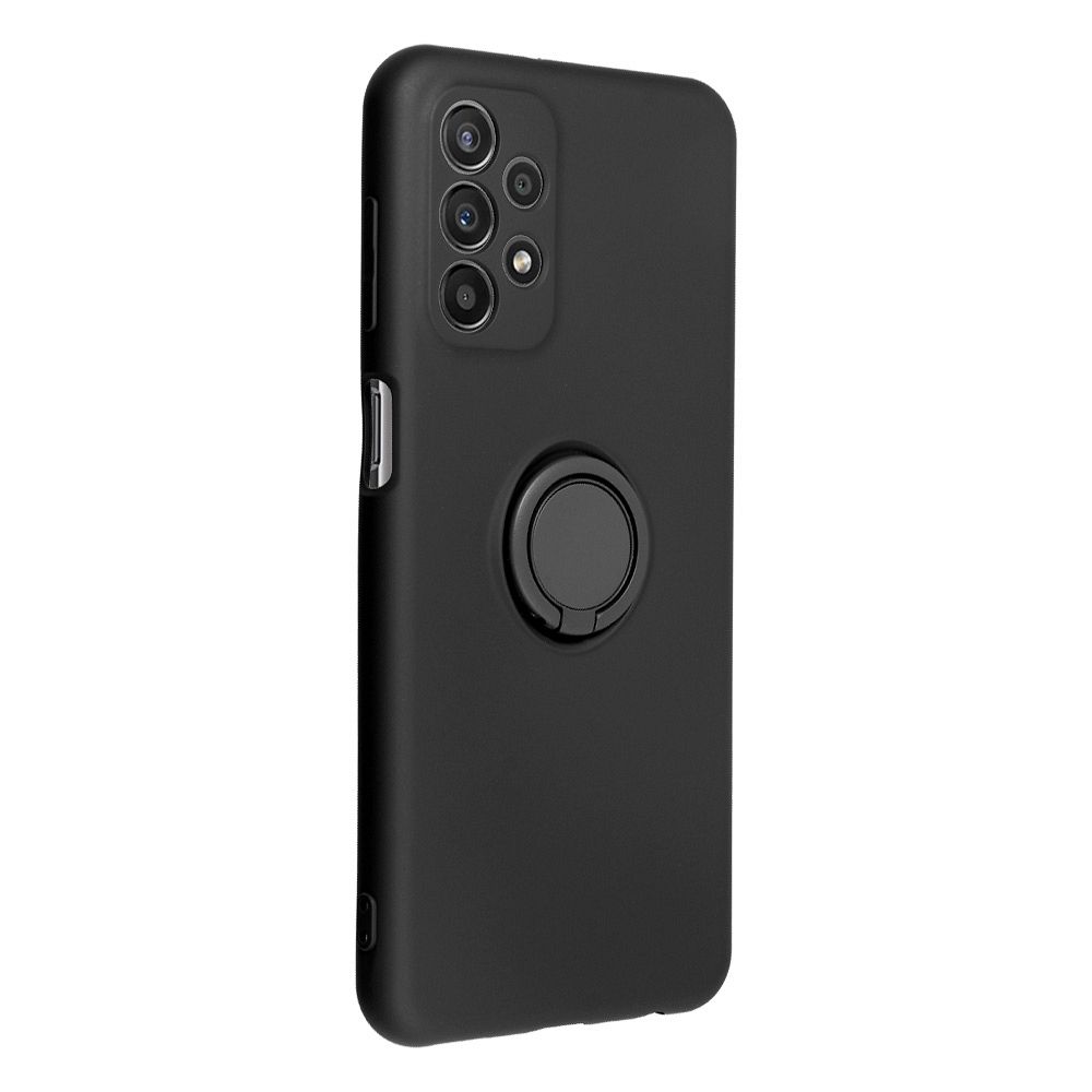 SILICONE RING case for SAMSUNG A25 5G black