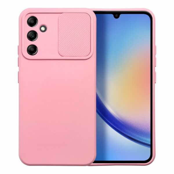 SLIDE case for SAMSUNG A34 5G light pink