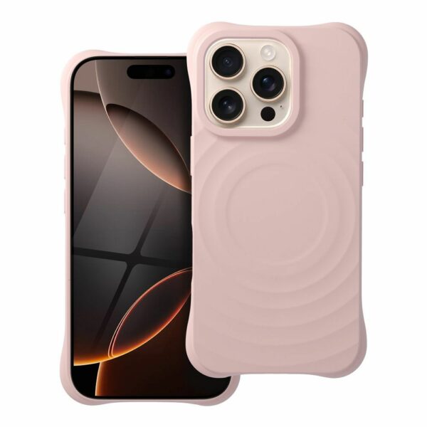 Silicone Zephyr Mag Cover compatible with MagSafe do IPHONE 16 PRO pink