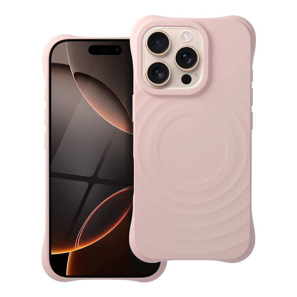 Silicone Zephyr Mag Cover compatible with MagSafe do IPHONE 16 PRO pink