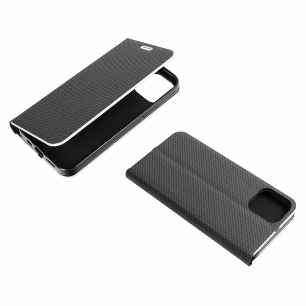 LUNA Book Carbon for IPHONE 15 Pro black