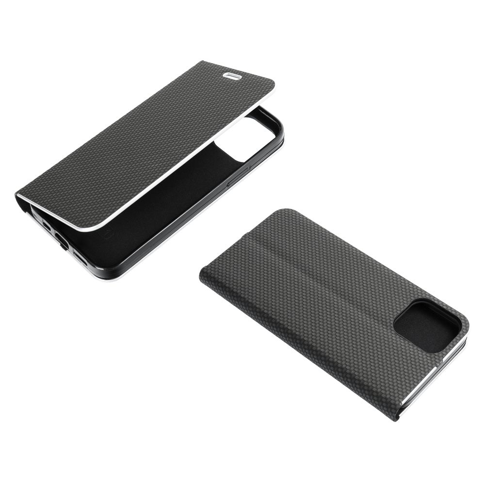 9a666e4d195e7e4c95e65923c227448b LUNA Book Carbon for IPHONE 15 Pro black