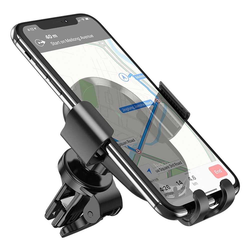 HOCO car holder with wireless charging for air vent 15W CA105 black