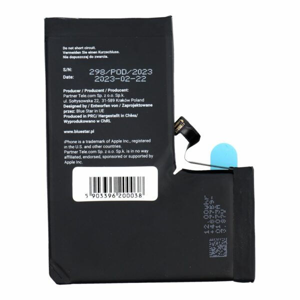 BLUE STAR HQ battery for IPHONE 13 Pro 3095 mAh