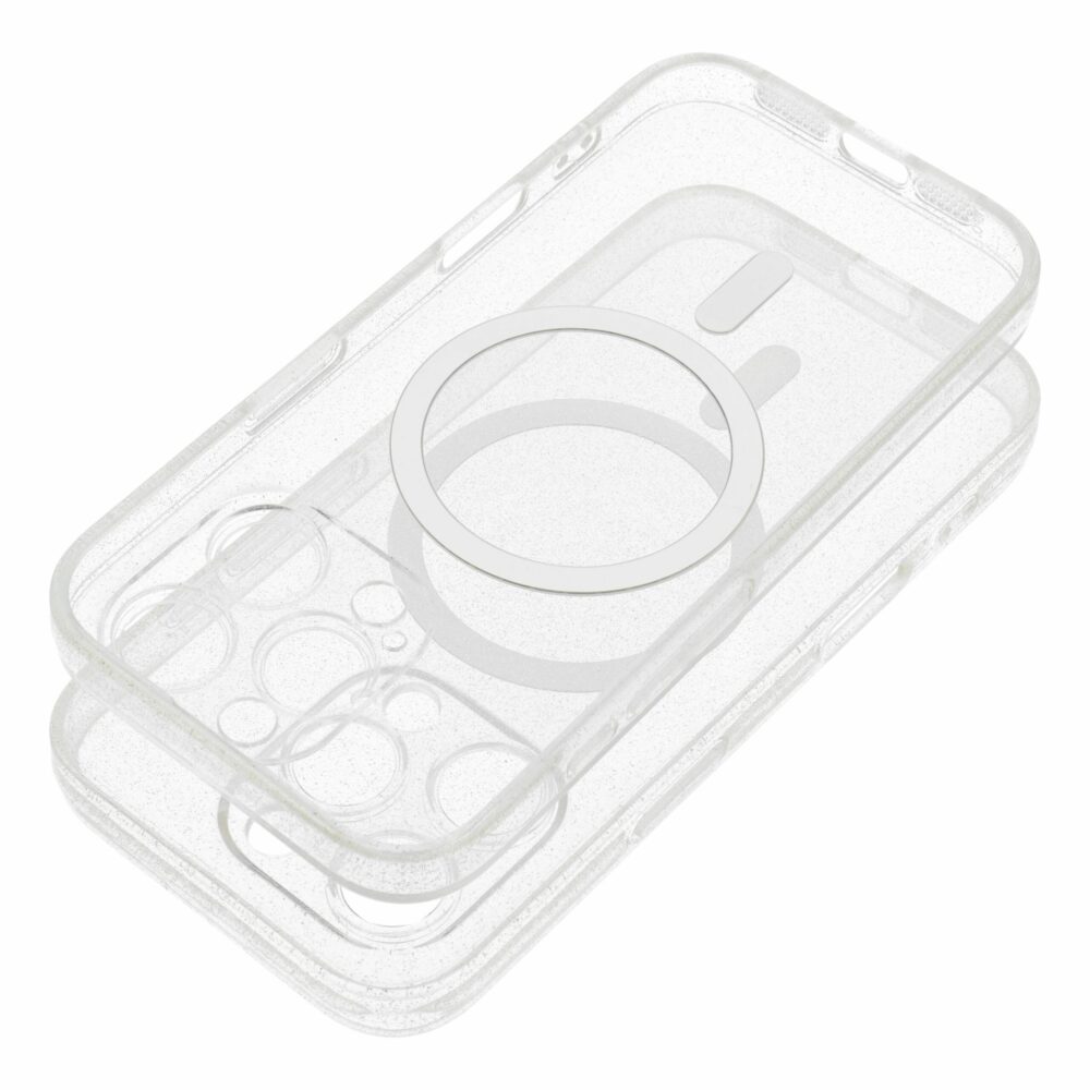 CLEAR MAG COVER case compatible with MagSafe for SAMSUNG S25 transparent