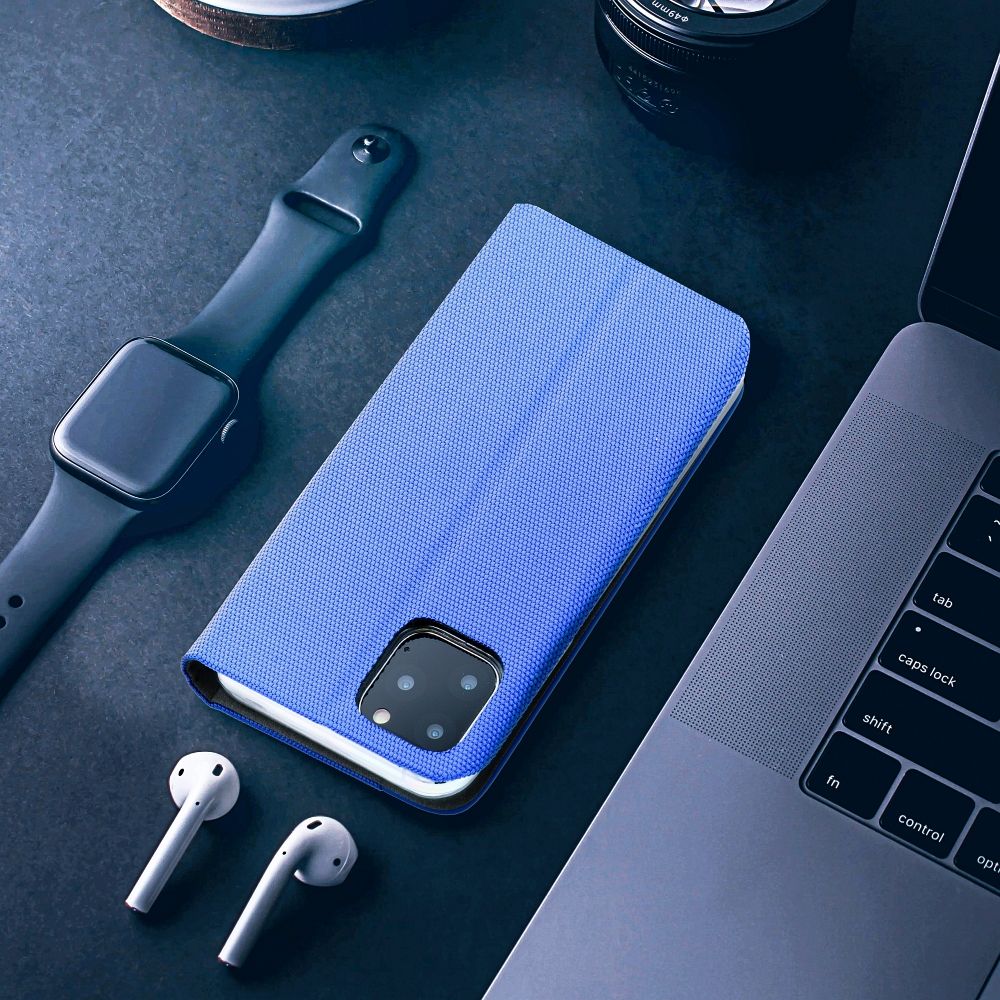 SENSITIVE Book case for SAMSUNG S25 light blue