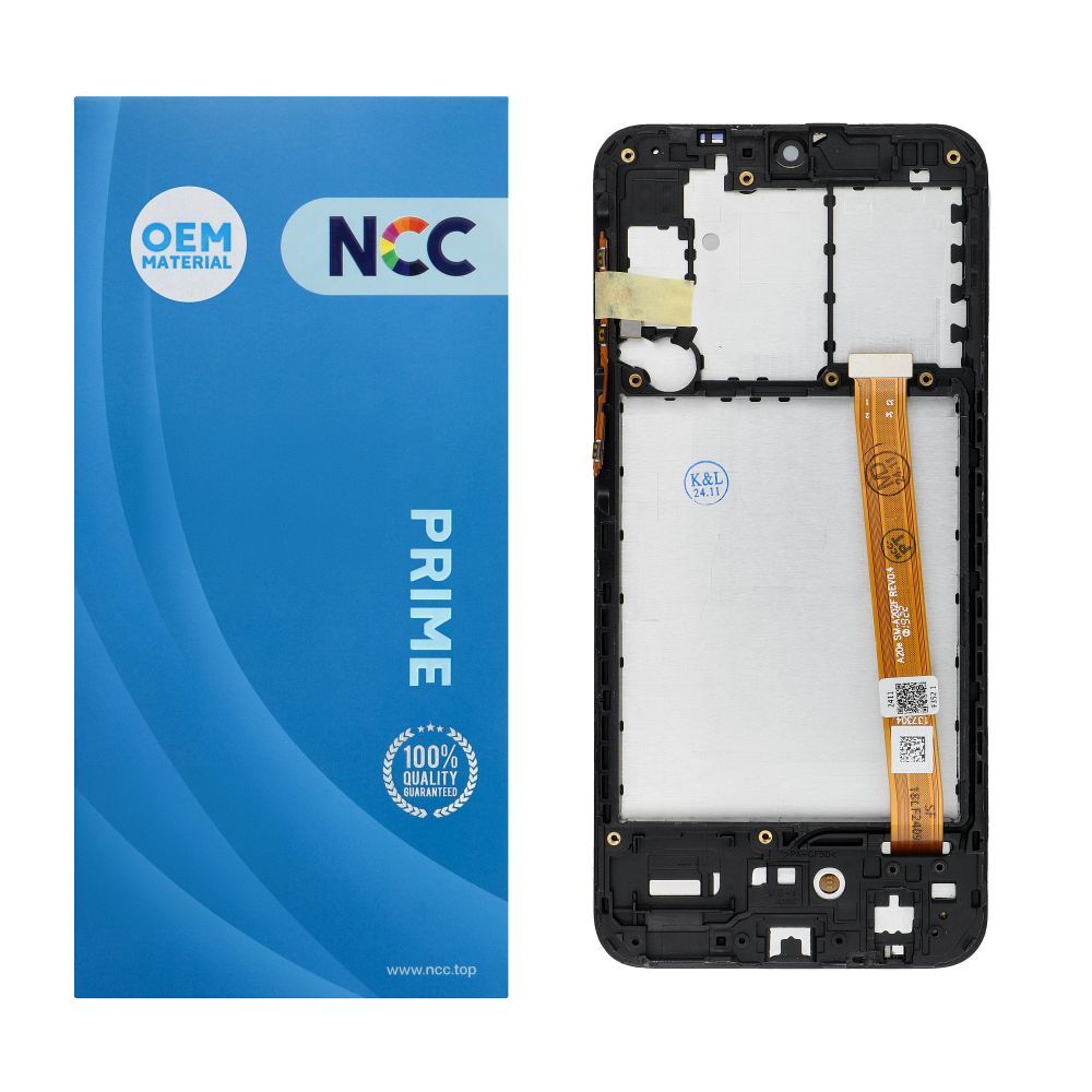 NCC LCD Display for SAMSUNG A20E A202F OEM with frame