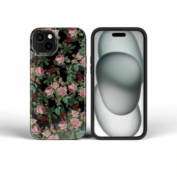 FORCELL F-PROTECT Mirage, Military Drop-Tested case compatible with MagSafe for IPHONE 16 PLUS rose drama