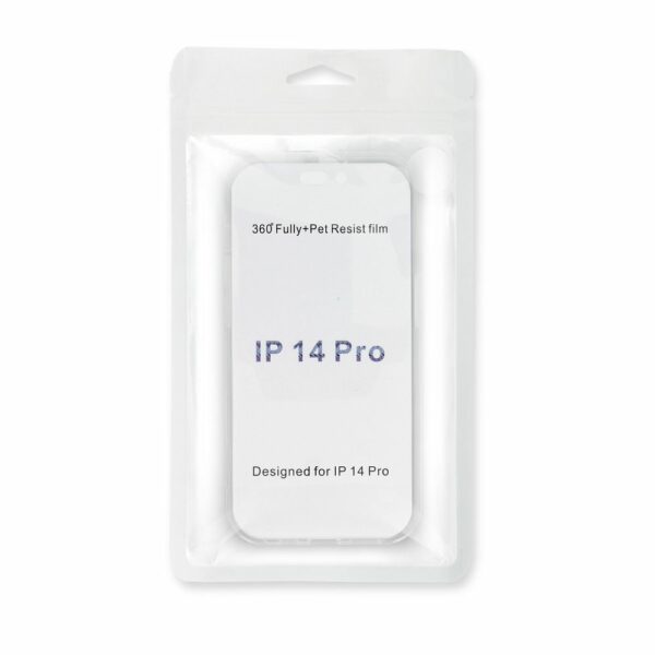 Case 360 FULL COVER PC + TPU for IPHONE 14 Pro Max transparent