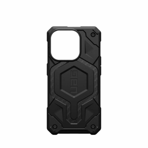 UAG Urban Armor Gear case MONARCH PRO compatible with MagSafe for IPHONE 15 Pro carbon fiber