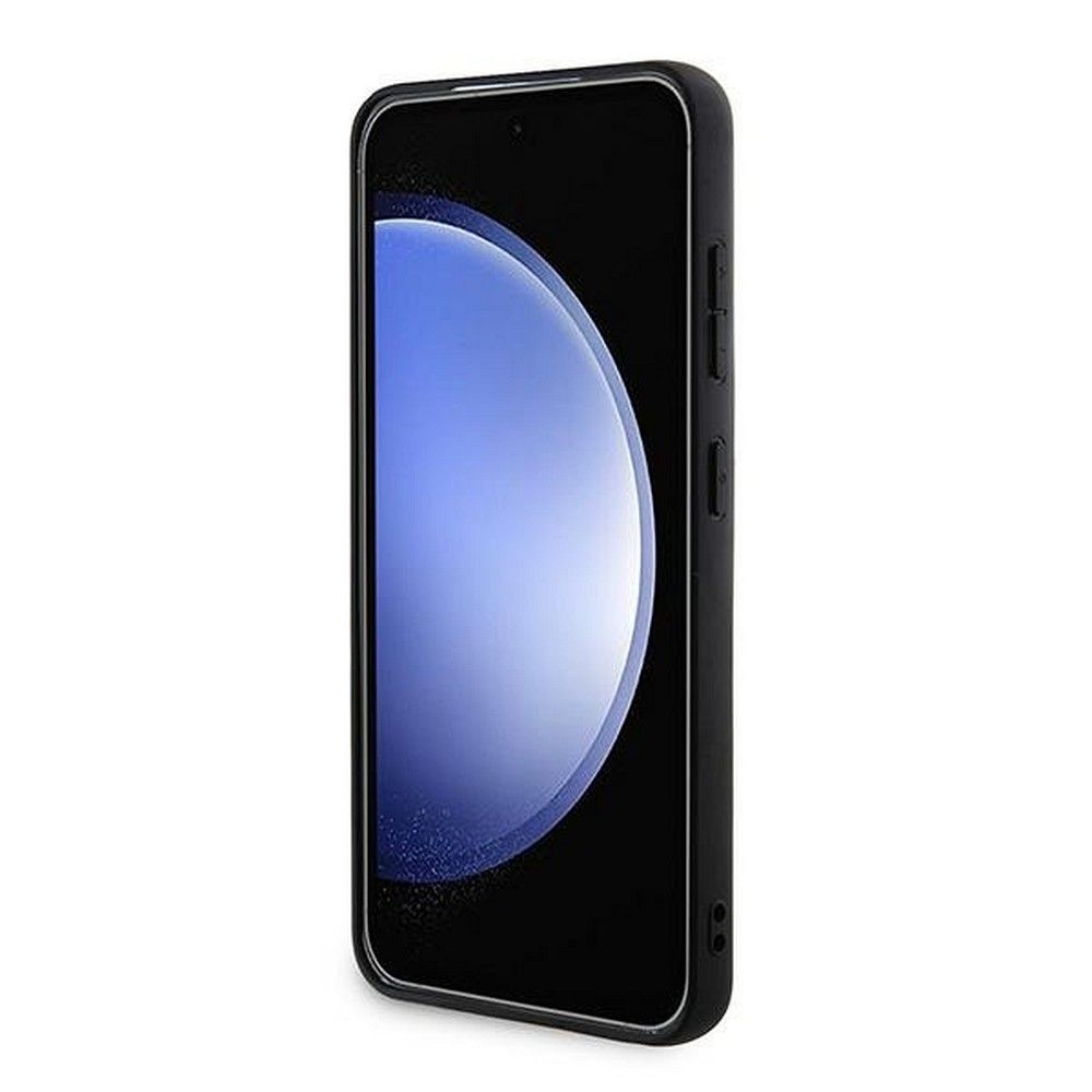 GUESS case for SAMSUNG A55 GUOHCSA55G4GFGR (PU 4G Classic Metal Logo) black