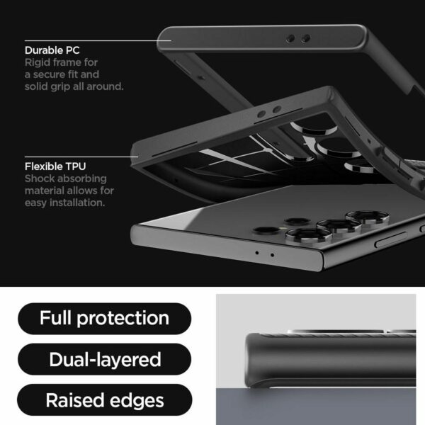 SPIGEN case NEO HYBRID for SAMSUNG S24 Ultra black