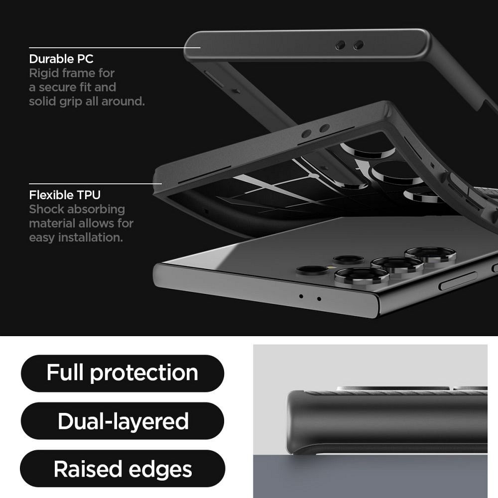 SPIGEN case NEO HYBRID for SAMSUNG S24 Ultra black