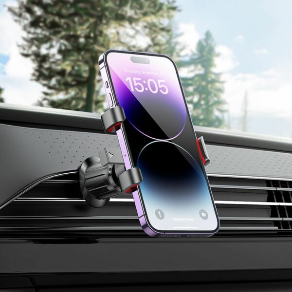 HOCO car holder for air vent H21 black