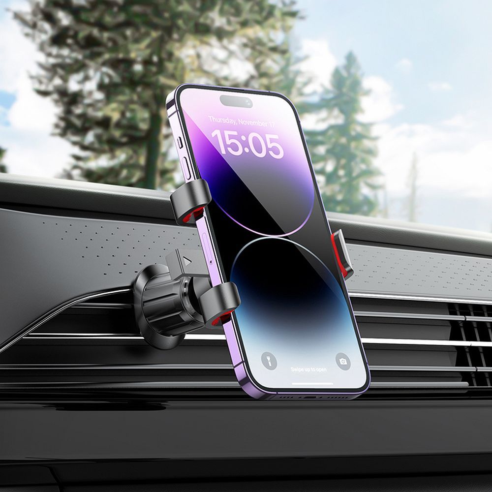 HOCO car holder for air vent H21 black