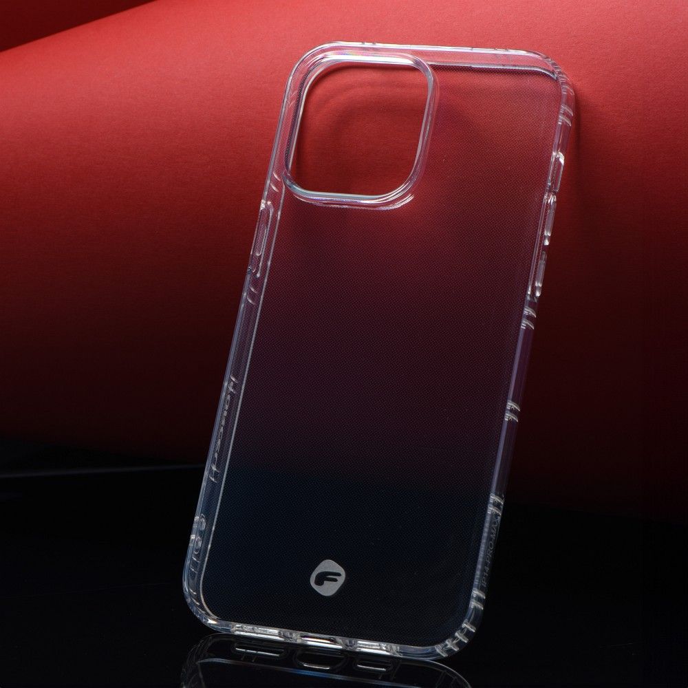 FORCELL F-PROTECT Long Lasting thin case for IPHONE 15 Pro transparent