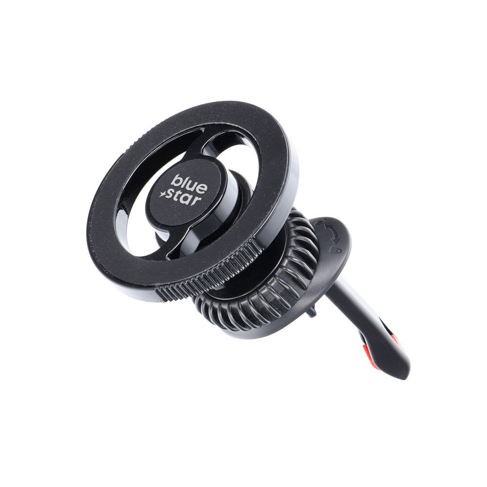 BLUE STAR magnetic car holder for air vent compatible with MagSafe SMART LOCK X1 black