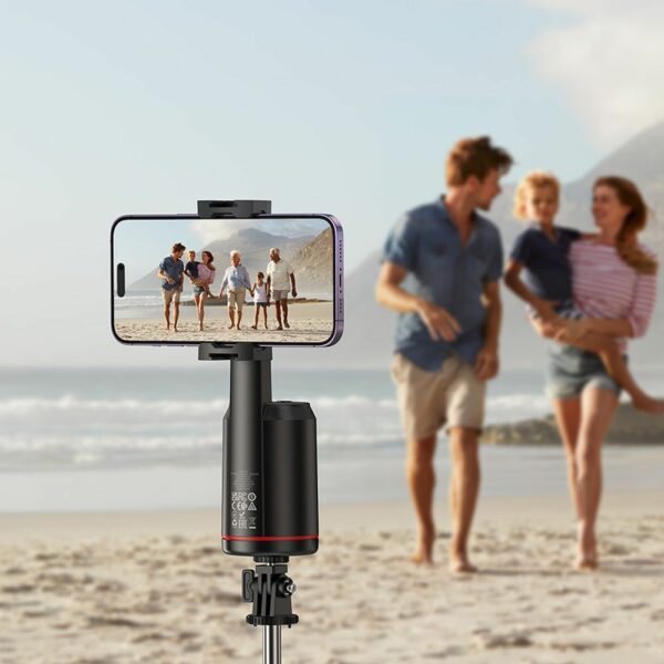 HOCO mobile phone holder 360 degree with auto face tracking K23 black