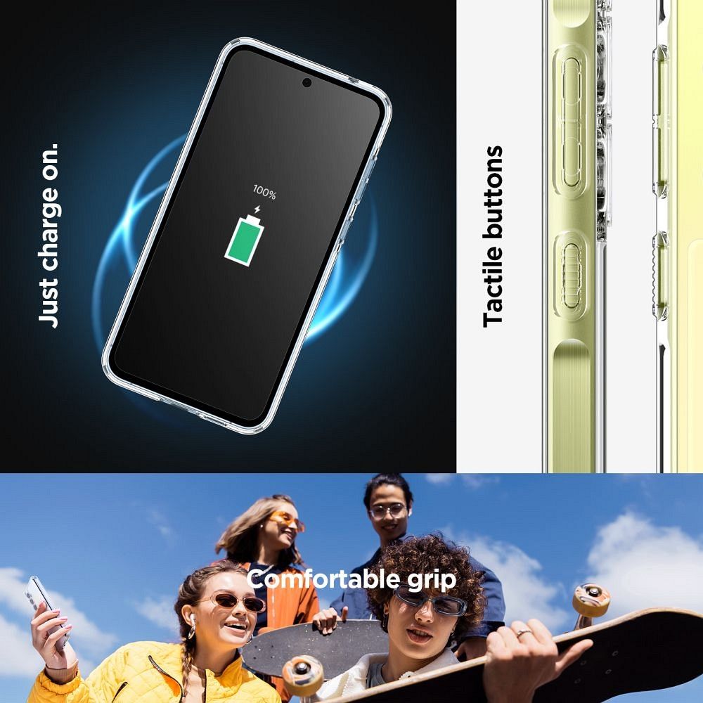SPIGEN case ULTRA HYBRID for SAMSUNG A55 5G transparent