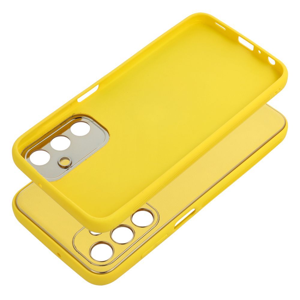 9c0c3d5fbfa2acd9f4b0be994d7aac5f LEATHER case for SAMSUNG A25 5G yellow
