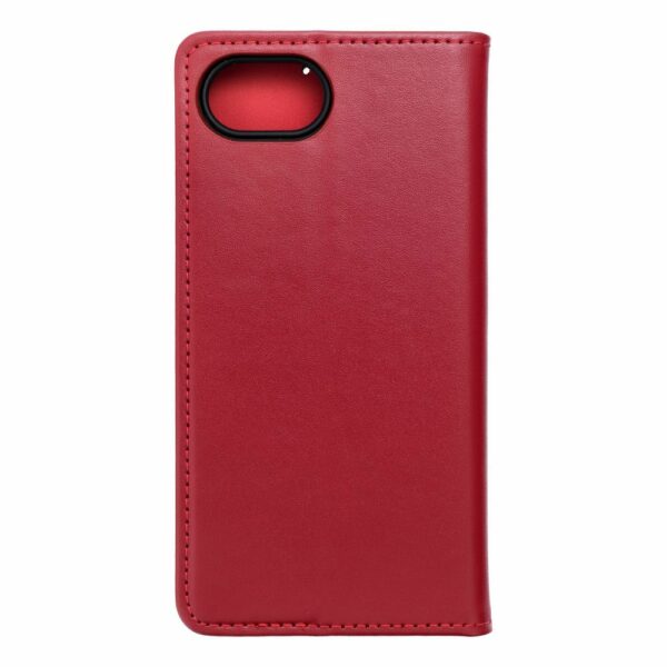 Leather case SMART PRO for IPHONE 16e (SE 4 2025) claret