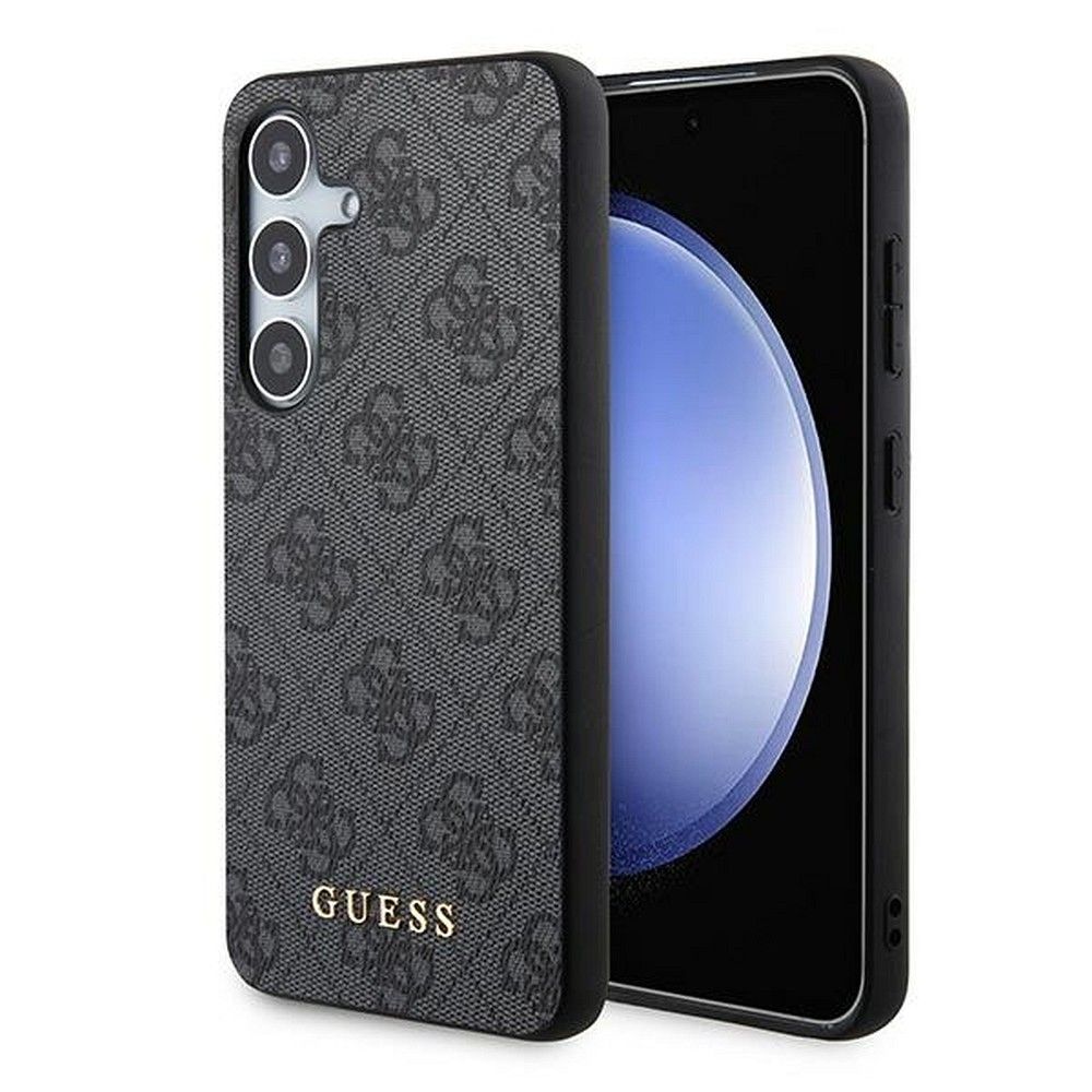 GUESS case for SAMSUNG A55 GUOHCSA55G4GFGR (PU 4G Classic Metal Logo) black