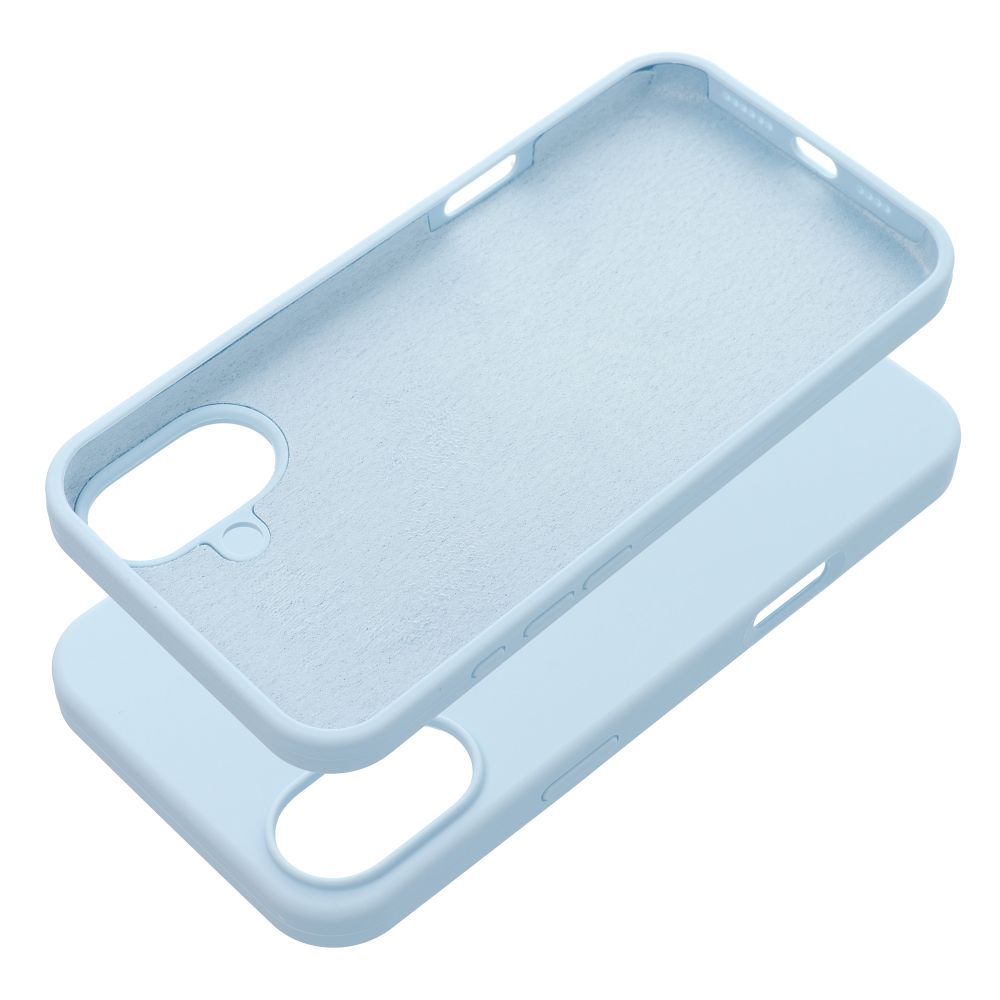 ROAR case CLOUD SKIN for IPHONE 16 Plus Light Blue