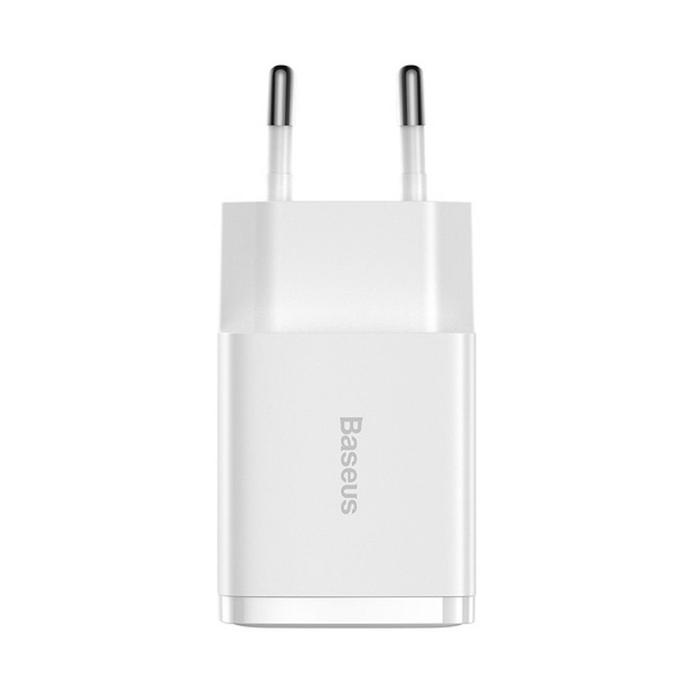 9cd58691332e55805fc1537772ca66d4 BASEUS wall charger 2 x USB A 2,1A 10,5W CCXJ010202 white