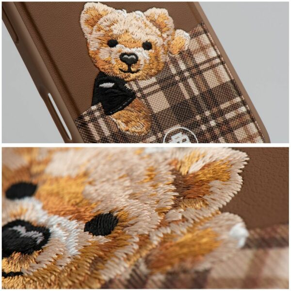 ZUCK BEAR case DARREN compatible with MagSafe 16 Pro champaign gold