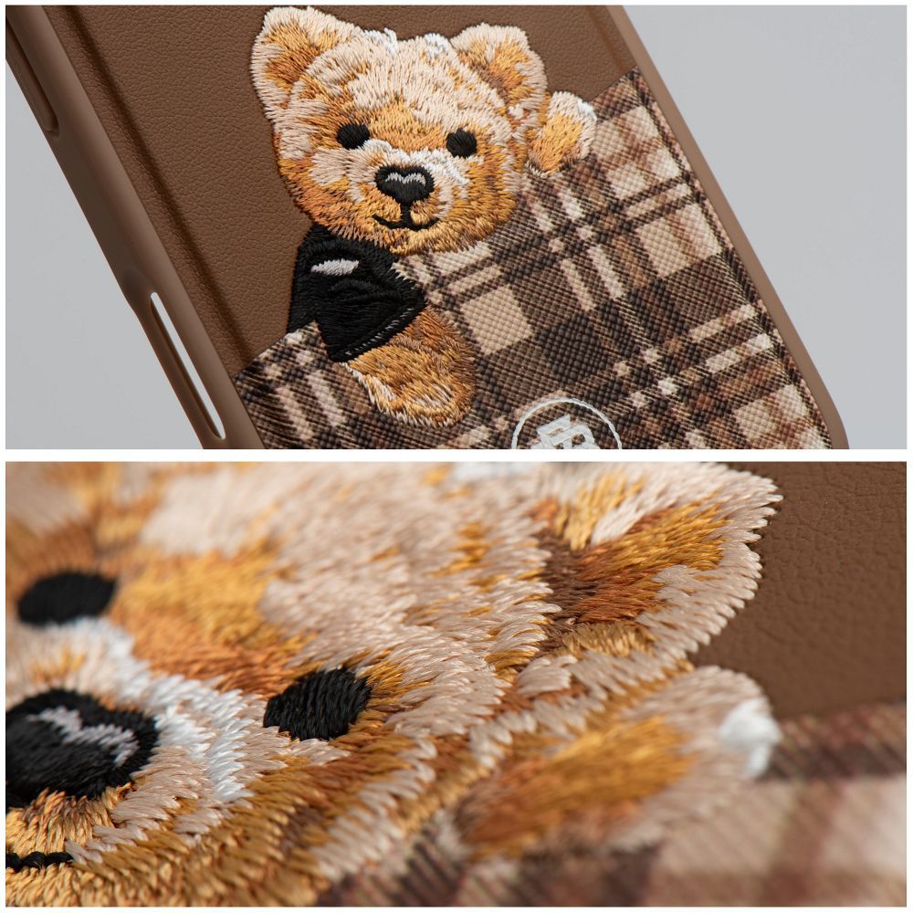ZUCK BEAR case DARREN compatible with MagSafe 16 Pro champaign gold