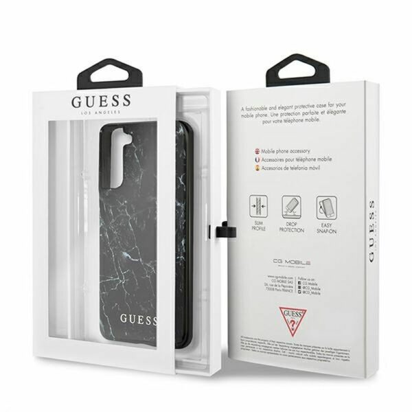 GUESS case for SAMSUNG S21 Plus GUHCS21MPCUMABK (Marble) black
