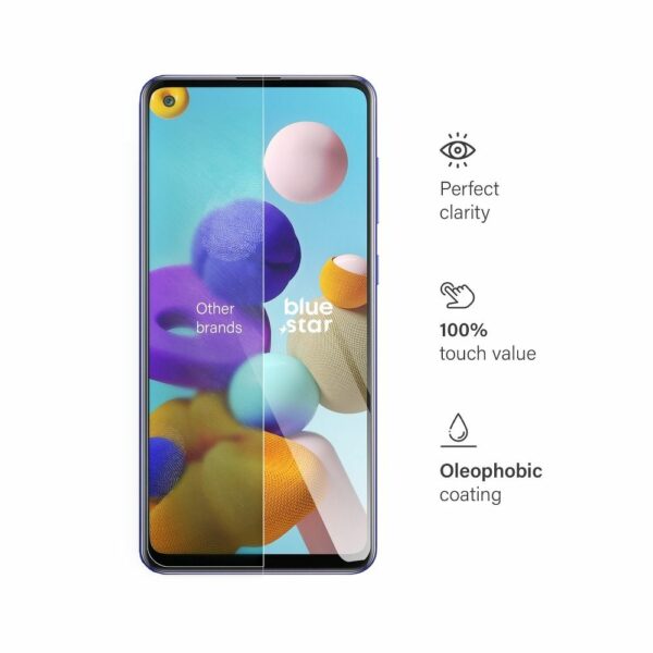 Tempered Glass Blue Star - SAMSUNG Galaxy A21s