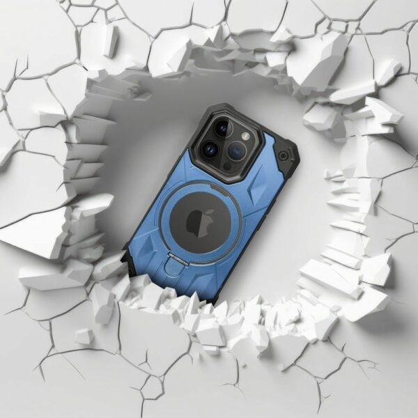 ARMOR MAG COVER case compatible with MagSafe for IPHONE 13 Pro Max blue