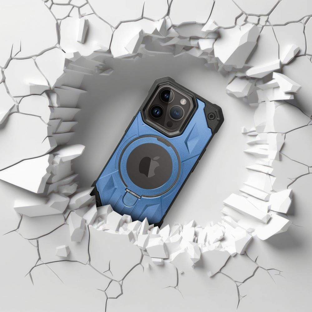 ARMOR MAG COVER case compatible with MagSafe for IPHONE 13 Pro Max blue