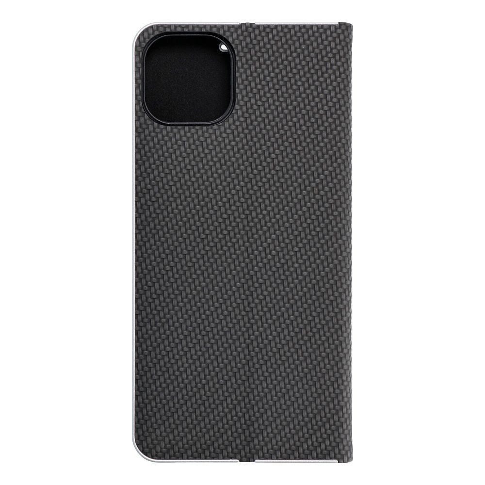 9dd4d8713fa3a03f1da49b449f1b1f52 LUNA Book Carbon for IPHONE 15 Plus black