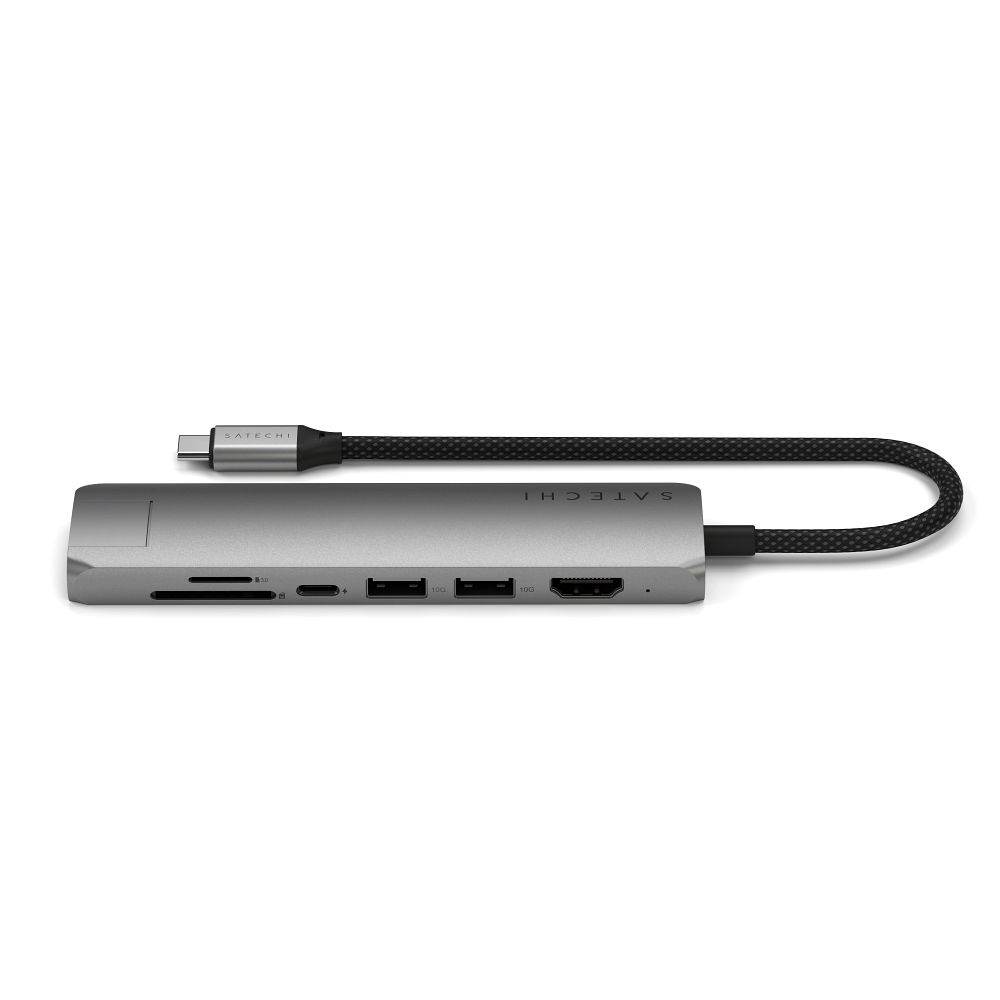 SATECHI adapter HUB 7in1 Type C ST-P7SM space gray