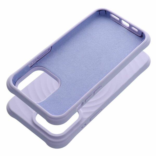 Silicone Zephyr Mag Cover compatible with MagSafe do IPHONE 13 lilac
