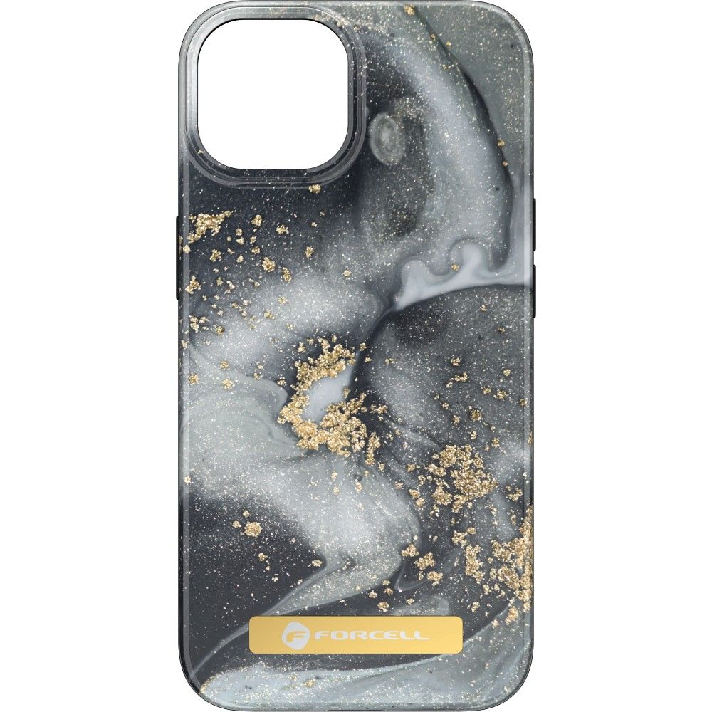 FORCELL F-PROTECT Mirage case compatible with MagSafe for IPHONE 14 Pro Max marble mist