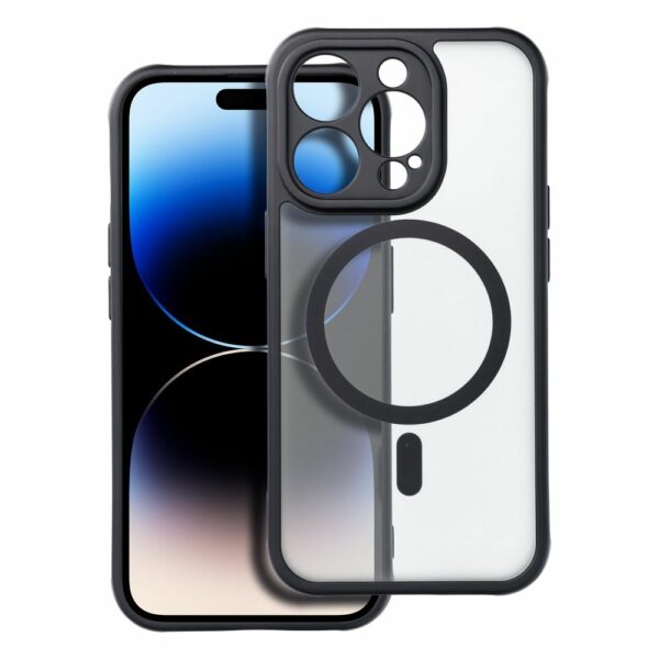 FULL MATTE MAG COVER case compatible with MagSafe for XIAOMI REDMI NOTE 13 4G black