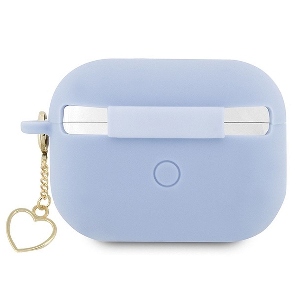 GUESS case for APPLE AirPods Pro 2 (2022 / 2023) GUAP2LSCHSB (Silicone Charm Heart Collection) blue