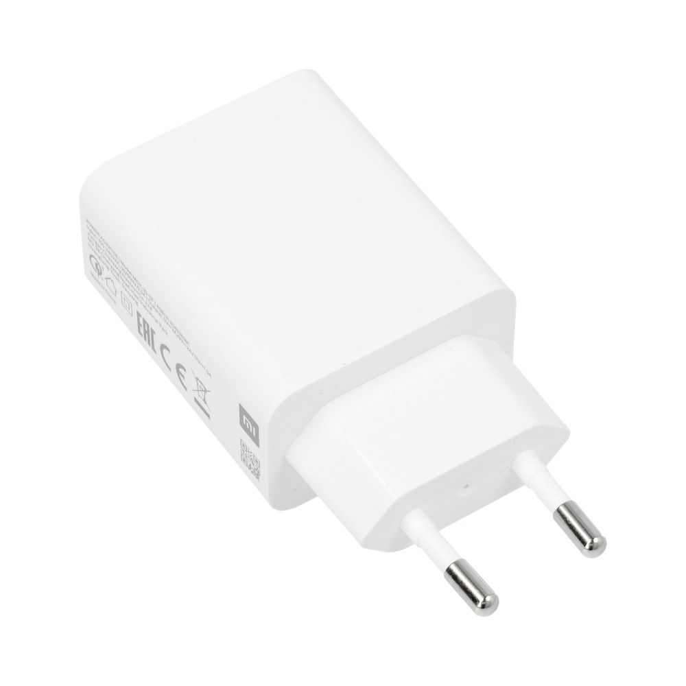XIAOMI original charger USB A QC3.0 3A 18W MDY-10-EF white bulk