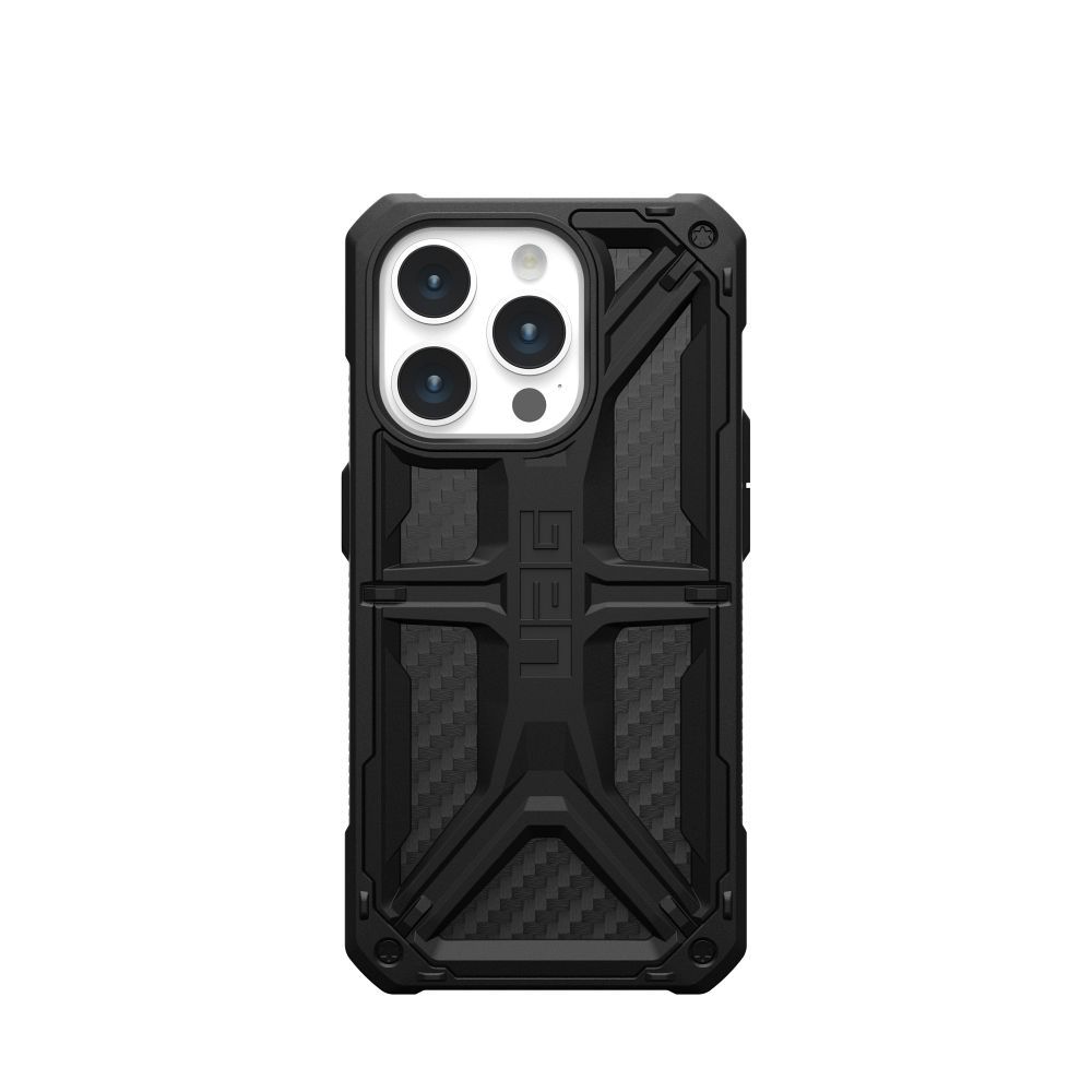UAG Urban Armor Gear case MONARCH for IPHONE 15 Pro carbon fiber
