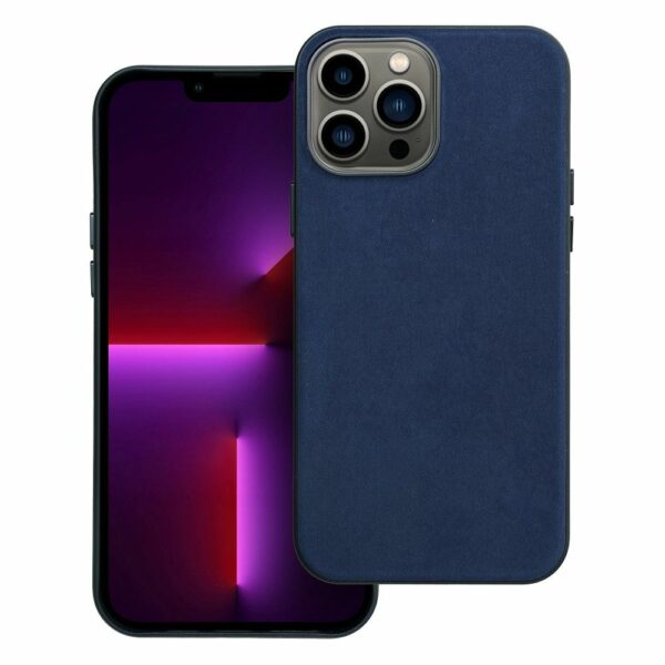 WOVEN MAG COVER case compatible with MagSafe for IPHONE 13 Pro Max sea blue