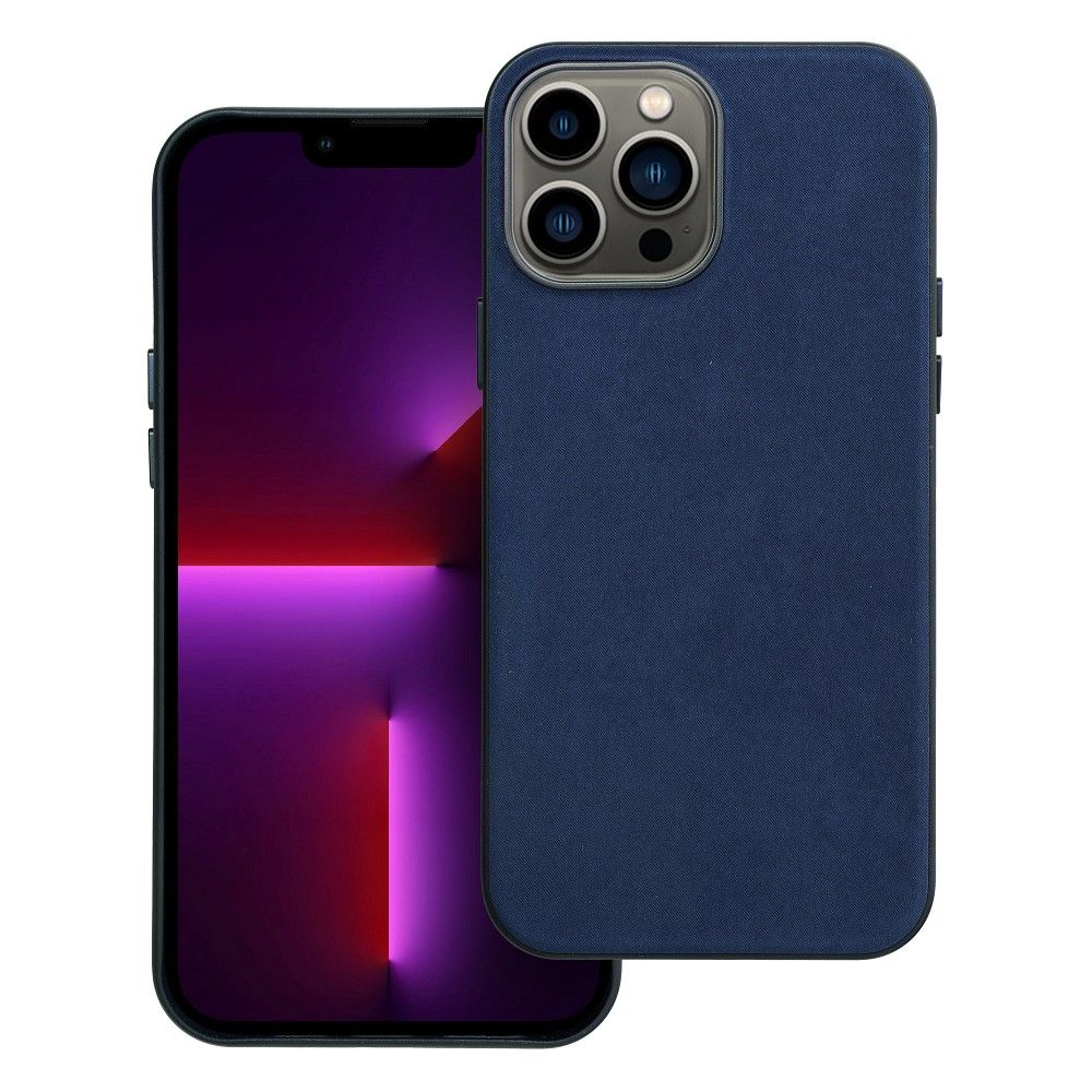 WOVEN MAG COVER case compatible with MagSafe for IPHONE 13 Pro Max sea blue