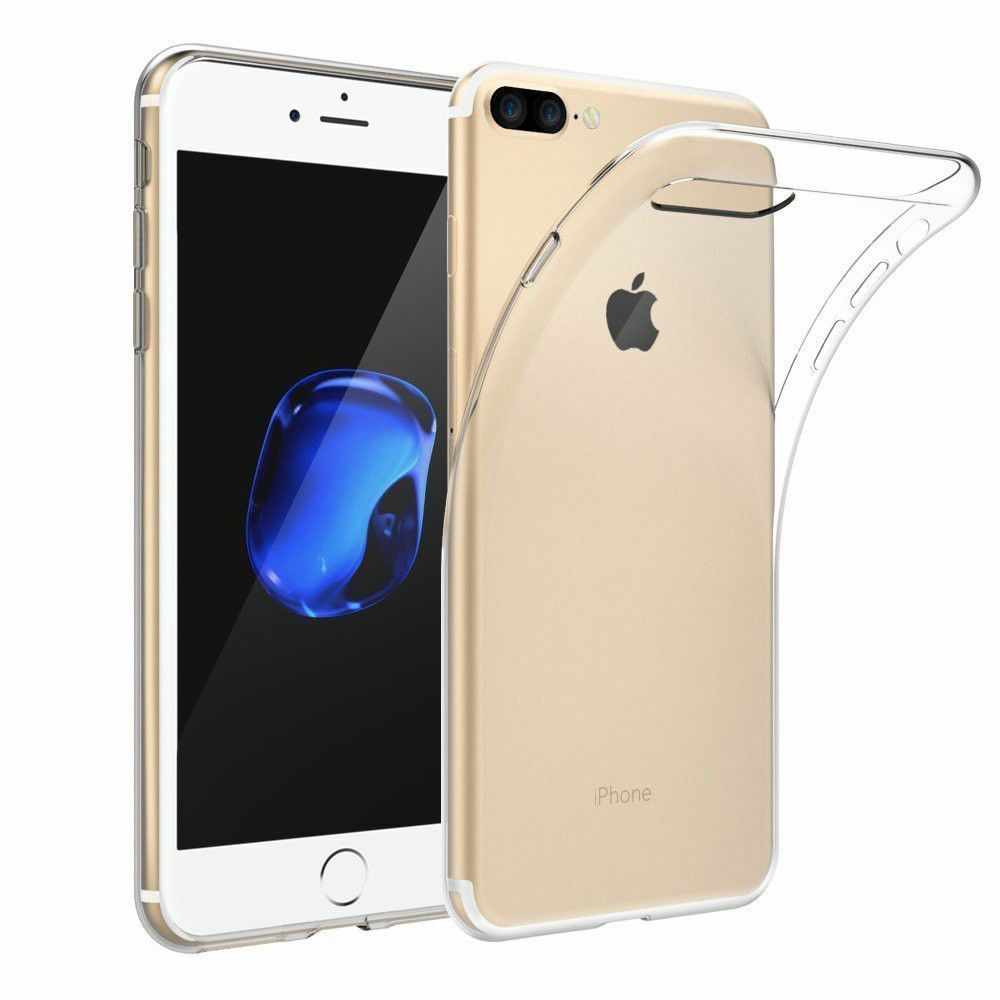 BACK CASE ULTRA SLIM 0,3 mm for IPHONE 7 Plus / 8 Plus transparent