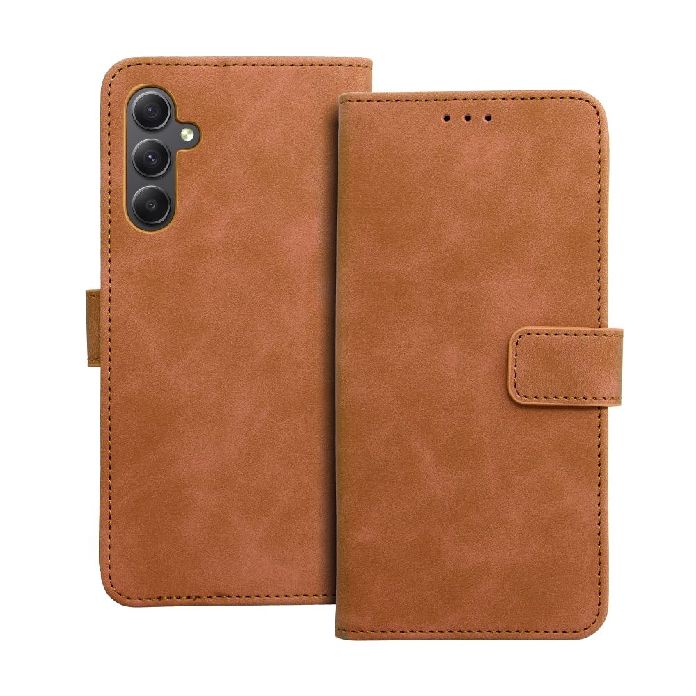 a0ac9d0395f9bc896a663f26f625c933 TENDER Book Case for SAMSUNG A34 5G brown