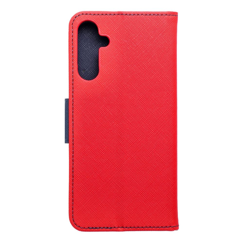 FANCY Book case for SAMSUNG A15 5G red / navy