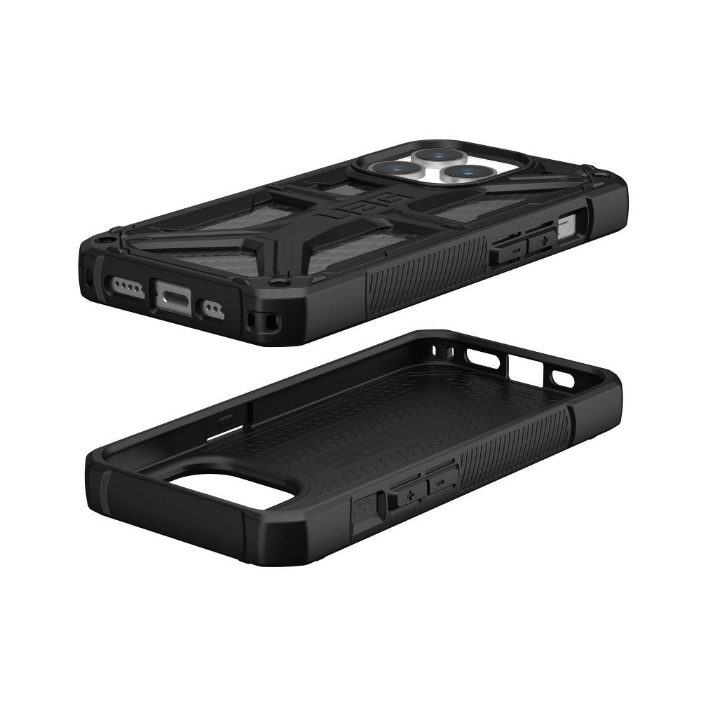UAG Urban Armor Gear case MONARCH for IPHONE 15 Pro carbon fiber