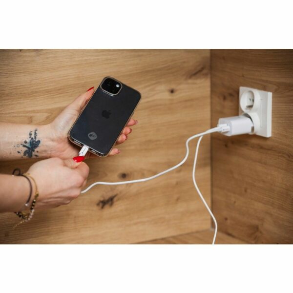 FORCELL F-ENERGY C338 cable Type C to Type C PD QC4.0 3A 60W 0,5 m white